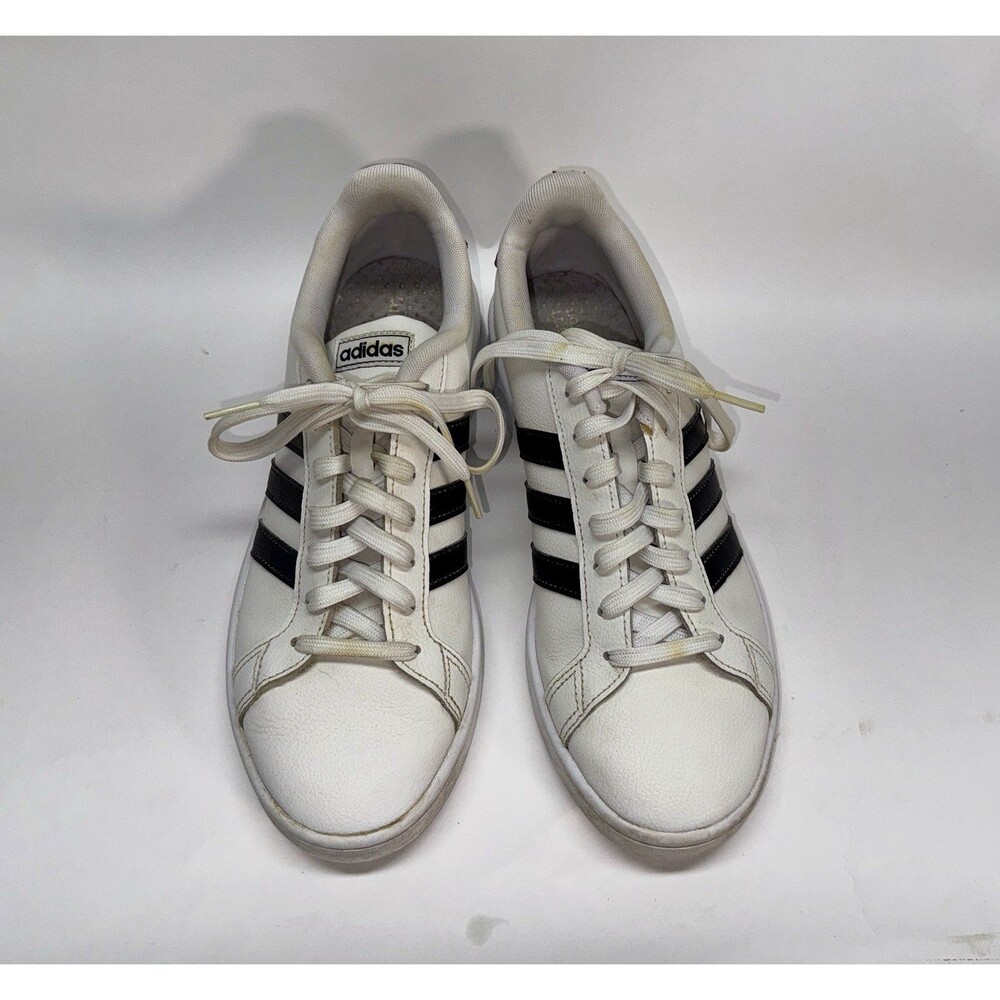 Adidas Cloudfoam HWI28Y001 White Black Men / Women Size 9 Comfort Sneakers